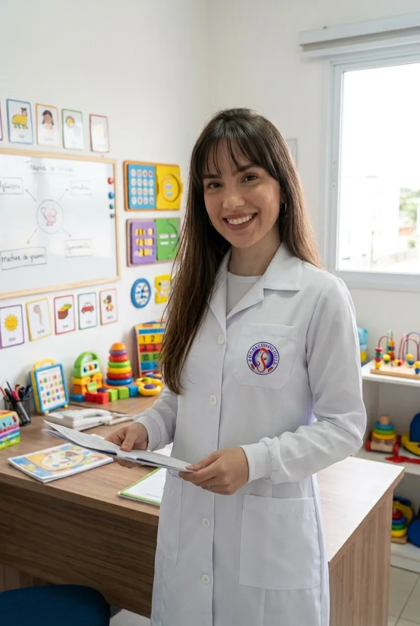 Luiza Matos, fonoaudióloga e criadora do EloFala
